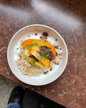 overnight oats at Farm2Table - Davidshall in Malmo