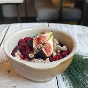 overnight oats at Farm2Table - Davidshall in Malmo