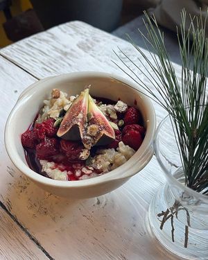 overnight oats at Farm2Table - Davidshall in Malmo