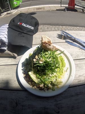 Season salad at Farm2Table - Davidshall in Malmo