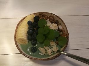 Spirulina Bowl at Farm2Table - Davidshall in Malmo