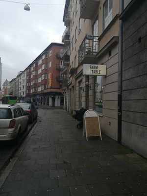 Street Wiew at Farm2Table - Davidshall in Malmo