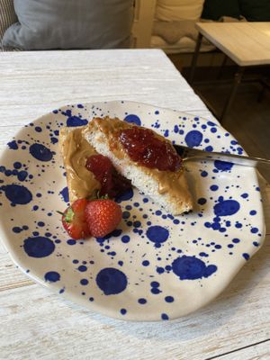 Peanut butter jelly sandwich at Farm2Table - Davidshall in Malmo