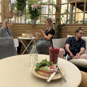 Avocado toast at Farm2Table - Davidshall in Malmo