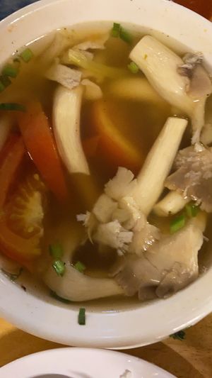 Tasty soup at Sawasdee Thai Restaurant in Central Singapore