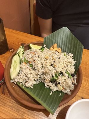 Olive fried Rice  at Sawasdee Thai Restaurant in Central Singapore