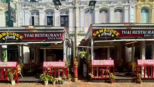  at Sawasdee Thai Restaurant in Central Singapore