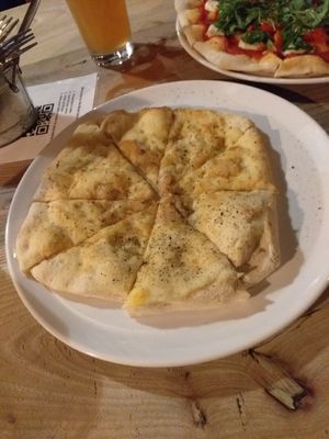 Garlic bread at Black Isle  in Fort William