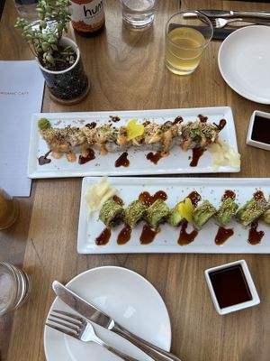   at Love Organic Cafe in West Hollywood