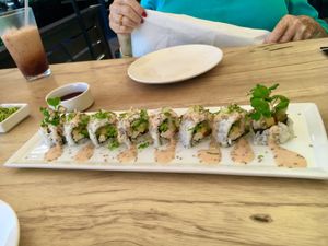   at Love Organic Cafe in West Hollywood