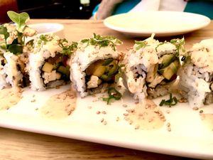   at Love Organic Cafe in West Hollywood