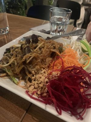   at Love Organic Cafe in West Hollywood