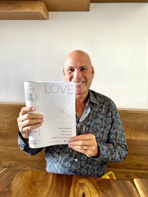 Menu  at Love Organic Cafe in West Hollywood