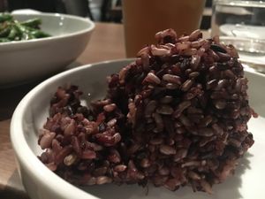 Yummy rice  at Love Organic Cafe in West Hollywood