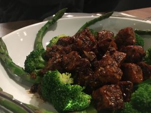 Close up  at Love Organic Cafe in West Hollywood