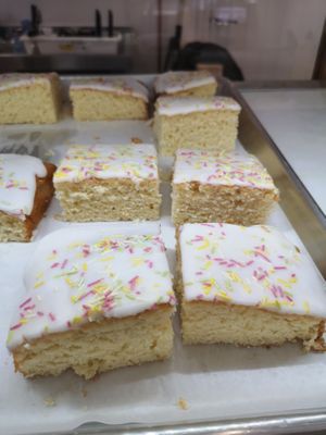 Sponge cake at Doughmain in Wallasey