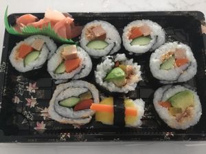 Vegan Sushi at King's Vegetarian - Food Stall in Kelowna