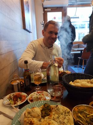 Nice foood and beer at Masala Masala - Sveavägen in Stockholm