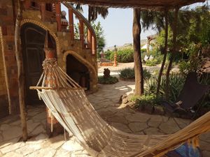 Hangout area. at Sobo Badè in Toubab Dialao