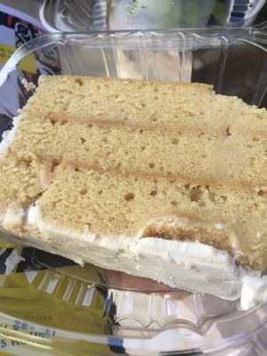 Vegan Tres leches at El Barrio Burritos in Brooklyn
