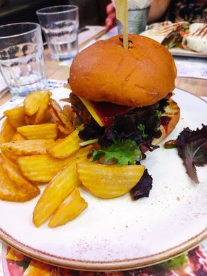 Hamburguesa super vegana at Burger & Taco in Mallorca