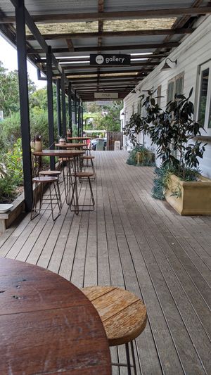 Sitting area at Woods in Bangalow