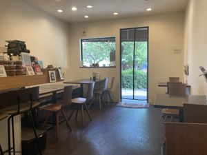 Inside at Yuimaru in Minoo