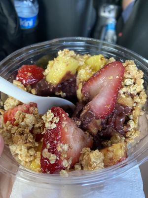 Warrior bowl  at Playa Papaya in Carolina