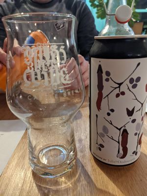 Vegan drinks. at Last Light Coffee in Blackpool