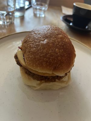 The (Vegan) Breakfast Bun  at Last Light Coffee in Blackpool