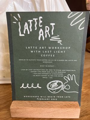   at Last Light Coffee in Blackpool