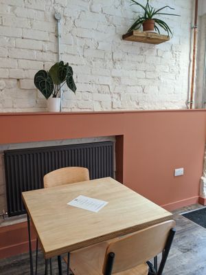 Lovely design at Last Light Coffee in Blackpool