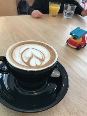 Mocha at Last Light Coffee in Blackpool