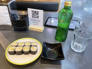 Avocado maki  at IST - YO! Sushi in Istanbul