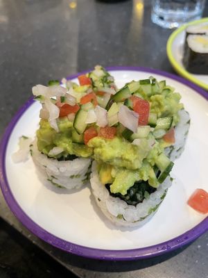 Veggie volcano   at IST - YO! Sushi in Istanbul