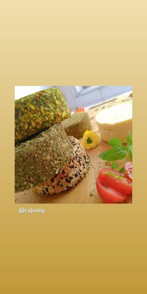 Queijos Veganos Fermentados at Cajuveg in Sao Paulo
