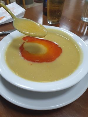 Lentil Çorba at Heybe Çorba in Kyrenia