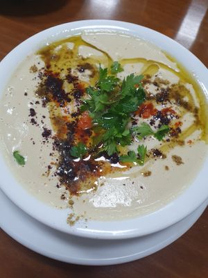 Hummus Çorba at Heybe Çorba in Kyrenia