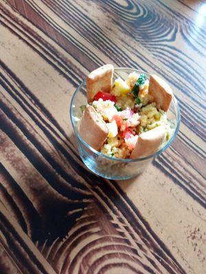 Tabulé at Kerkus Veggie Bar in Montecorto