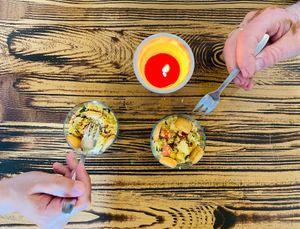 tabule! at Kerkus Veggie Bar in Montecorto