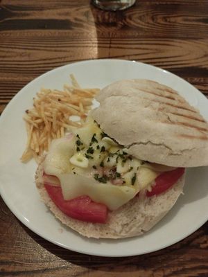 Noquerones, it reminds of boquerones a type of fish. Inside there was zuchini and tomato. It was really yummy! at Kerkus Veggie Bar in Montecorto