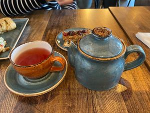 Herbal tea at Pear Tree in Coleraine