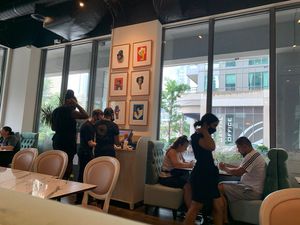 Inside at Evviva in Toronto