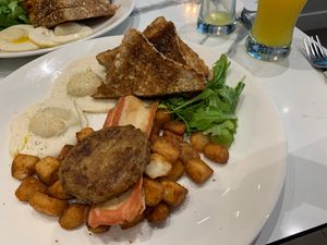 Vegan Grand Slam  at Evviva in Toronto