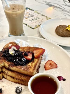 Nothing was too sweet and tasted great! at Evviva in Toronto