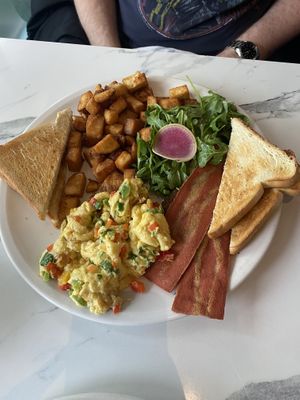 Vegan Slam Platter  at Evviva in Toronto