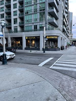 Front  at Evviva in Toronto