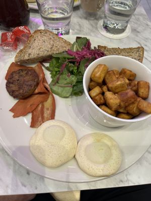 Vegan Plate  at Evviva in Toronto