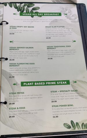 New vegan menu at Evviva in Toronto