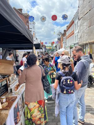  at Guildford Vegan Market in Guildford